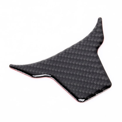 Carbon Fiber Steering Wheel Cover Trim Decal Interior DIY Decorative Sticker for Honda Civic 10th Gen 2016-2019 by buy2fix