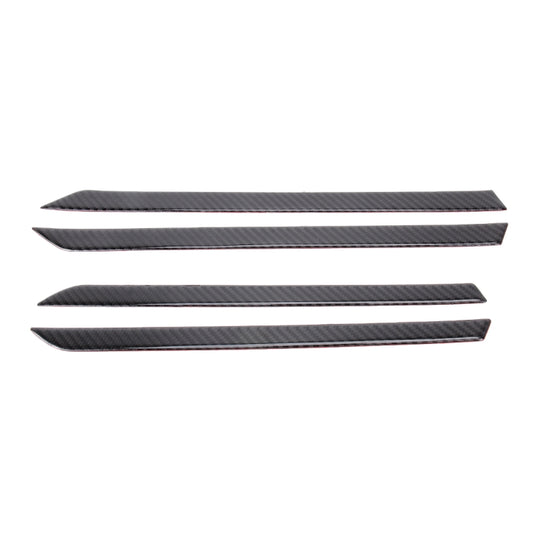Carbon Fiber 3D Interior Door Trim Decals DIY Decorative Sticker for Honda Civic 10th Gen 2016-2019 by buy2fix