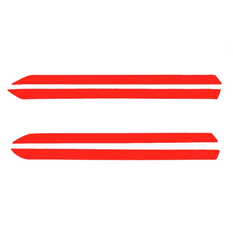 Carbon Fiber 3D Interior Door Trim Decals DIY Decorative Sticker for Honda Civic 10th Gen 2016-2019 by buy2fix