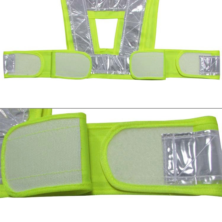 Reflective Fluorescent Vest Driving School Construction Traffic Safty Warning Reflective Vest - Reflective Safety Clothing by buy2fix | Online Shopping UK | buy2fix