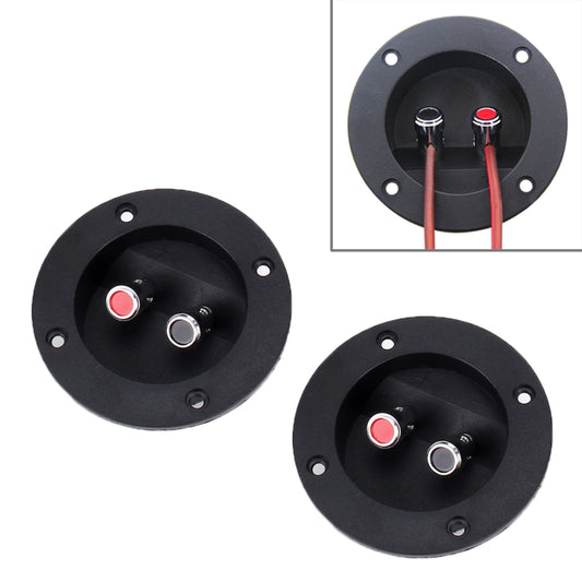 2 PCS DIY Home Car 2 Way Speaker Box Terminal Cup Subwoofer Plugs Stereo Binding Post - Car Amplifiers by buy2fix | Online Shopping UK | buy2fix