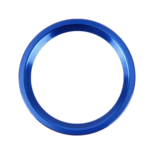Car Engine Start Key Push Button Ring Trim Aluminum Alloy Sticker Decoration for Audi(Blue) by buy2fix