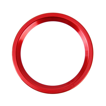 Car Engine Start Key Push Button Ring Trim Aluminum Alloy Sticker Decoration for Audi(Red) by buy2fix