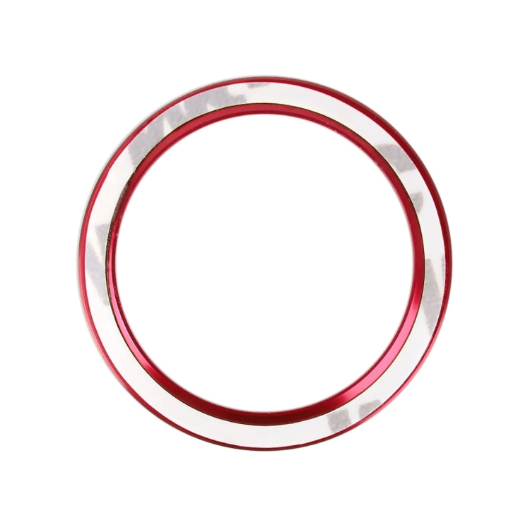 Car Engine Start Key Push Button Ring Trim Aluminum Alloy Sticker Decoration for Audi(Red) by buy2fix