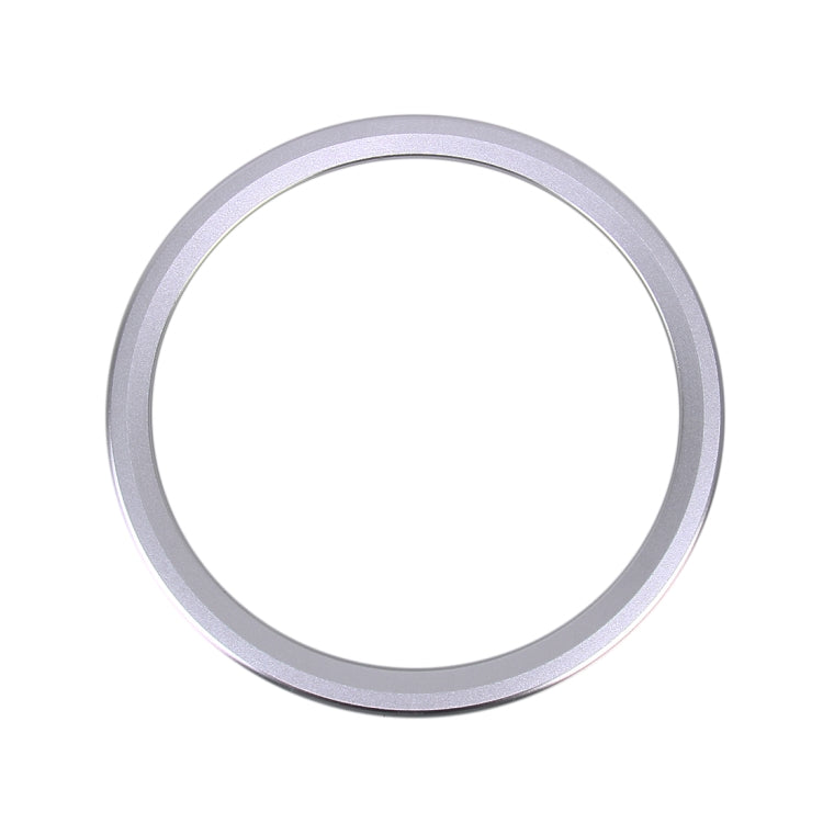 Car Auto Steering Wheel Aluminum Alloy Ring Cover Trim Sticker Decoration for Jaguar(Silver) by buy2fix