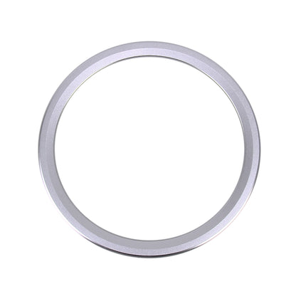 Car Auto Steering Wheel Aluminum Alloy Ring Cover Trim Sticker Decoration for Jaguar(Silver) by buy2fix