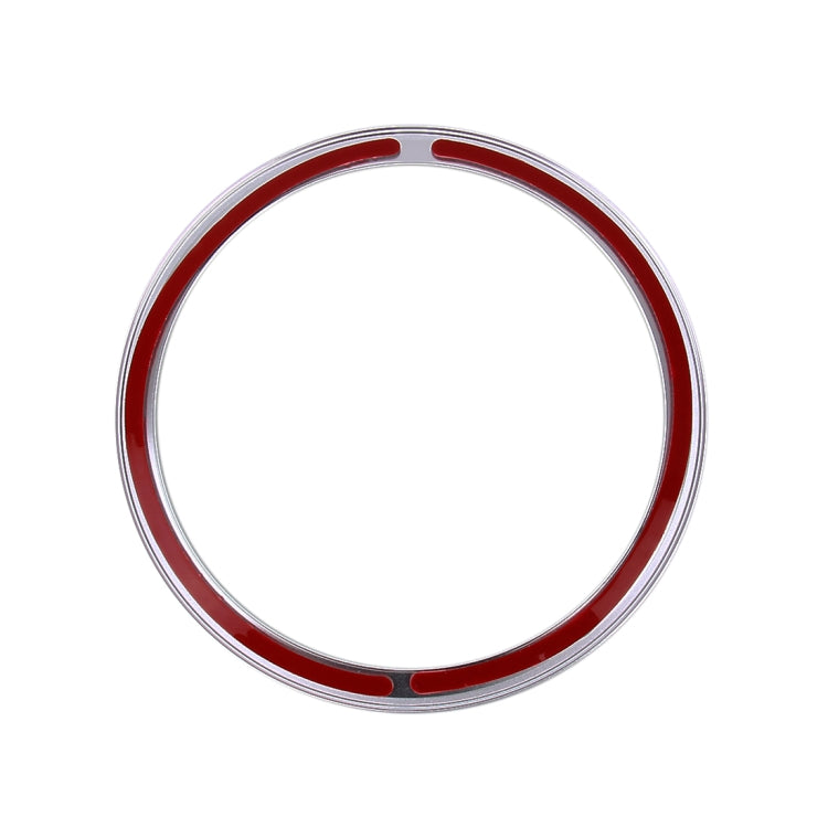 Car Auto Steering Wheel Aluminum Alloy Ring Cover Trim Sticker Decoration for Jaguar(Silver) by buy2fix