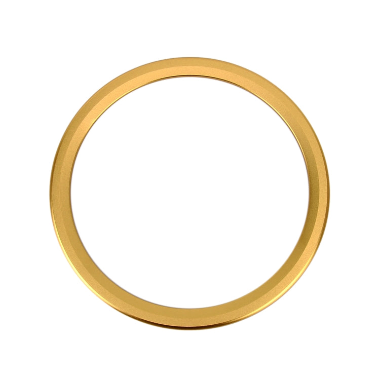Car Auto Steering Wheel Aluminum Alloy Ring Cover Trim Sticker Decoration for Jaguar(Gold) by buy2fix