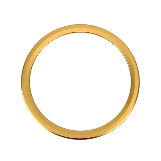 Car Auto Steering Wheel Aluminum Alloy Ring Cover Trim Sticker Decoration for Jaguar(Gold) by buy2fix