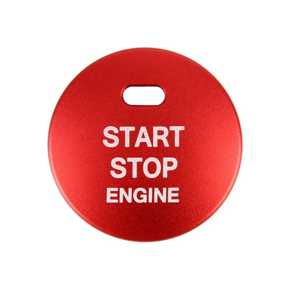 3D Aluminum Alloy Engine Start Stop Push Button Cover Trim Decorative Sticker for Mazda CX4 / CX5 / Axela / ATENZA(Red) - Decoration Rings by buy2fix | Online Shopping UK | buy2fix