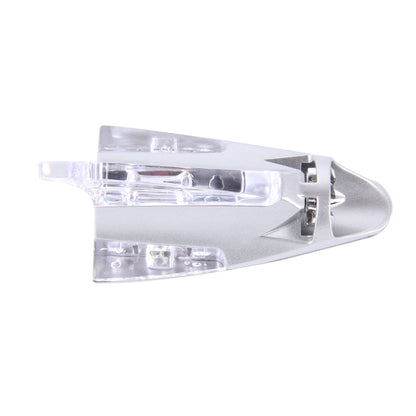 CB-073 Colorful Warning Light Wind Power Shark Fin Antenna Car Decoration(Silver) by buy2fix