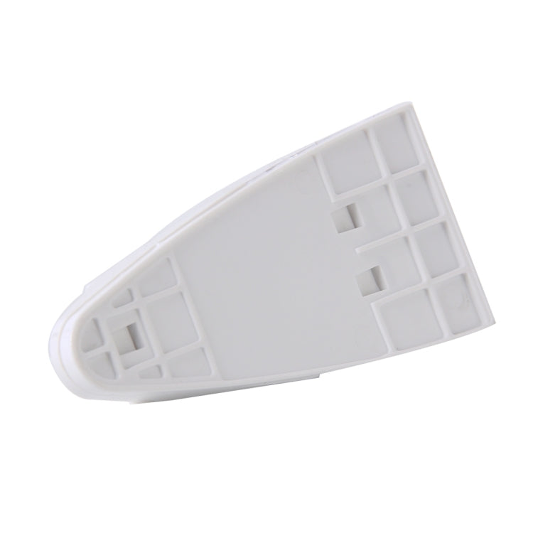 CB-073 Colorful Warning Light Wind Power Shark Fin Antenna Car Decoration(White) by buy2fix