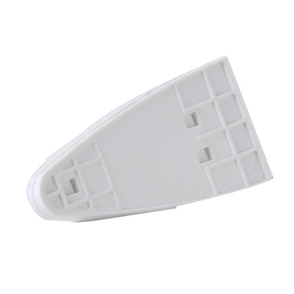 CB-073 Colorful Warning Light Wind Power Shark Fin Antenna Car Decoration(White) by buy2fix