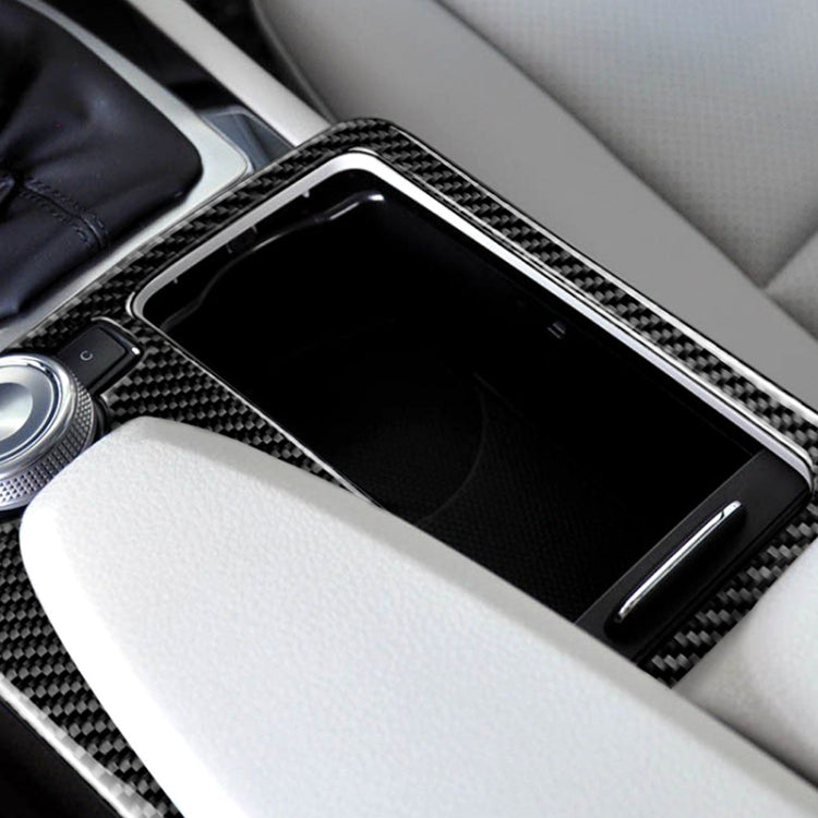 Car Carbon Fiber Right Drive Gear Position Panel Decorative Sticker for Mercedes-Benz W204 2007-2013 / W212 2010-2012 by buy2fix