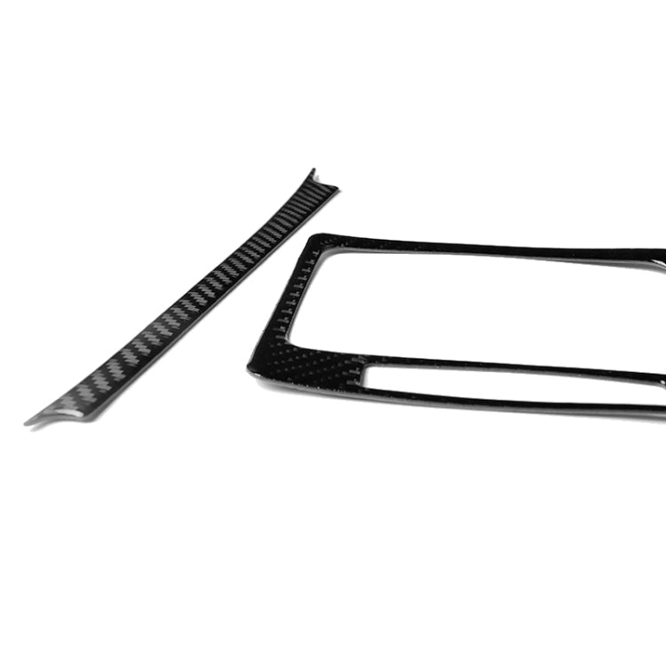 5 PCS Car Carbon Fiber Left Drive Gear Position Panel Decorative Sticker for Mercedes-Benz W204 2007-2013 by buy2fix