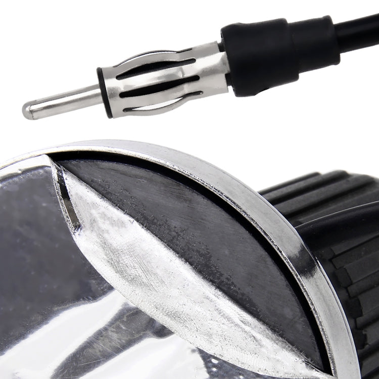 PS-5506 Universal Car Magnetic Roof Mount Base Radio AM/FM Aerial Amplified Antenna(Black) by buy2fix