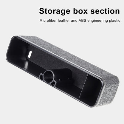 Universal Car Multi-functional Console Side Pocket Seat Gap Side Storage Box with Elbow Support Pad(Black) by buy2fix