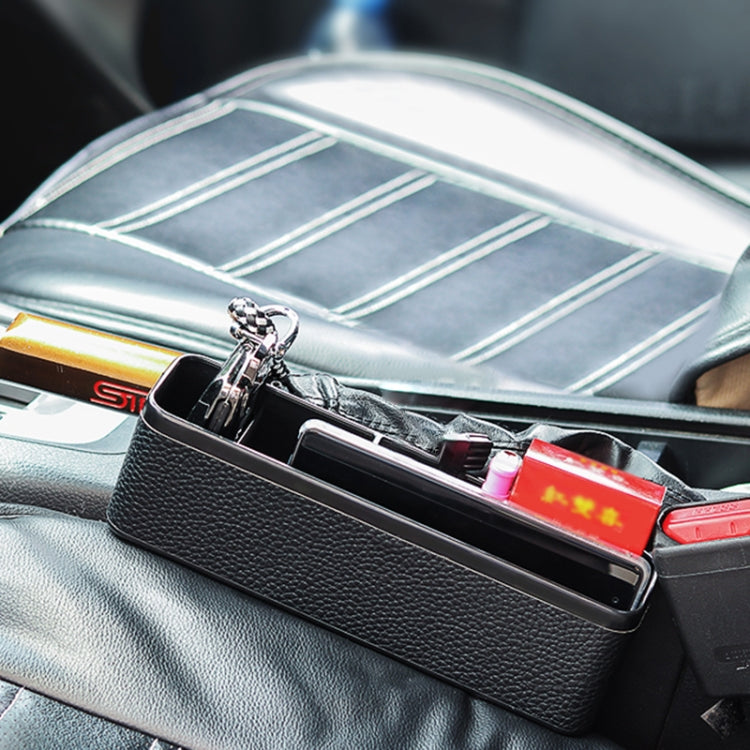 Universal Car Multi-functional Console Side Pocket Seat Gap Side Storage Box(Black) by buy2fix