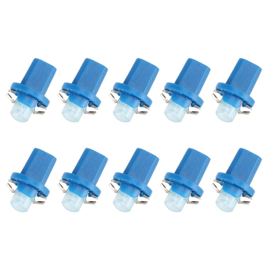 10 PCS 0.4W B8.5 Wedge Instrument Panel COB LED Light Dashboard Gauge Cluster Indicator Lamp Bulb (Blue Light) - Instrument Lights by buy2fix | Online Shopping UK | buy2fix