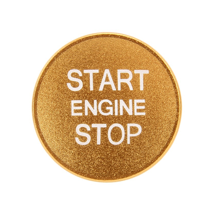 Car Engine Start Key Push Button Cover Trim Aluminum Alloy Sticker Decoration for Audi(Gold) by buy2fix