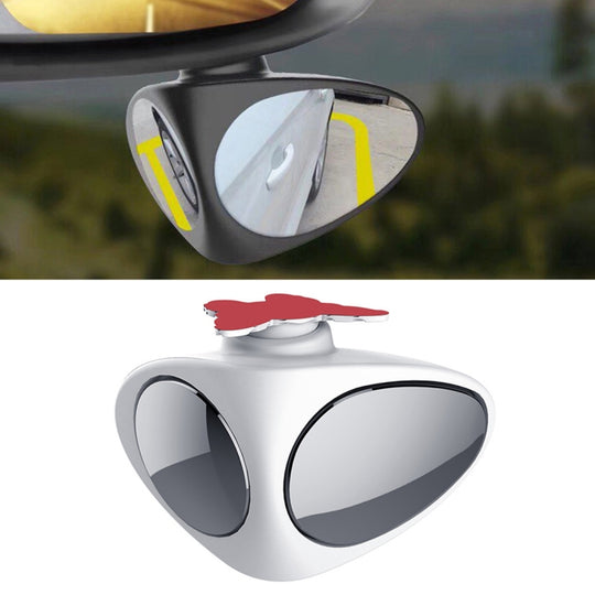 3R-046 360 Degrees Rotatable Right Blind Spot Side Assistant Mirror for Auto Car