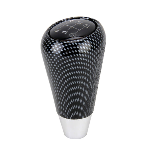 Universal Vehicle Modified Resin Shifter Manual 6-Speed Gear Shift Knob, Size: 8.2*5.5cm (Black White) by buy2fix