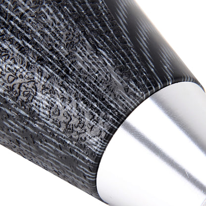 Universal Vehicle Modified Resin Shifter Manual 6-Speed Gear Shift Knob, Size: 8.2*5.5cm (Black White) by buy2fix