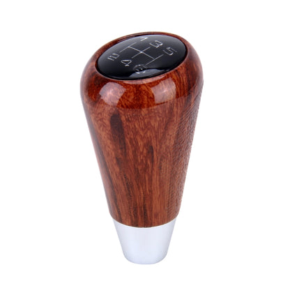 Universal Vehicle Modified Resin Shifter Manual 6-Speed Gear Shift Knob, Size: 8.2*5.5cm (Brown) by buy2fix