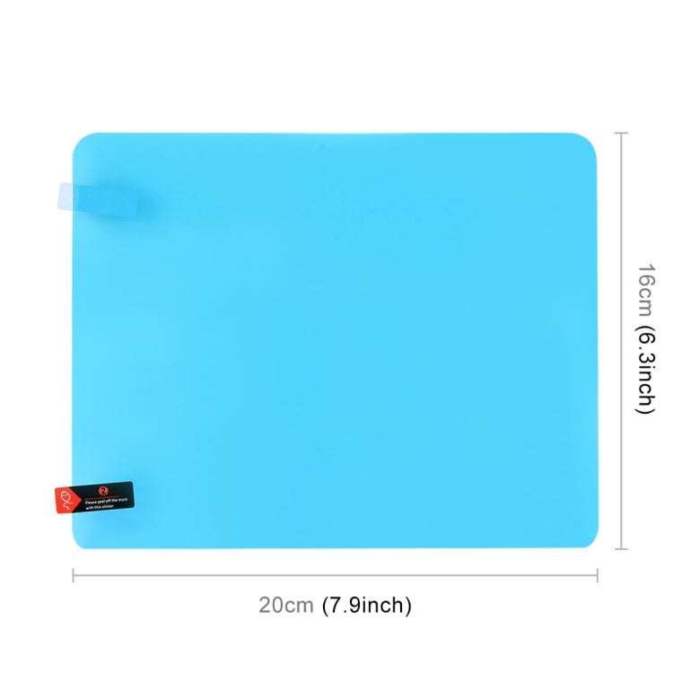 Car PET Rearview Mirror Protective Window Clear Anti-fog Waterproof Rain Shield Film, Size: 20*16cm by buy2fix