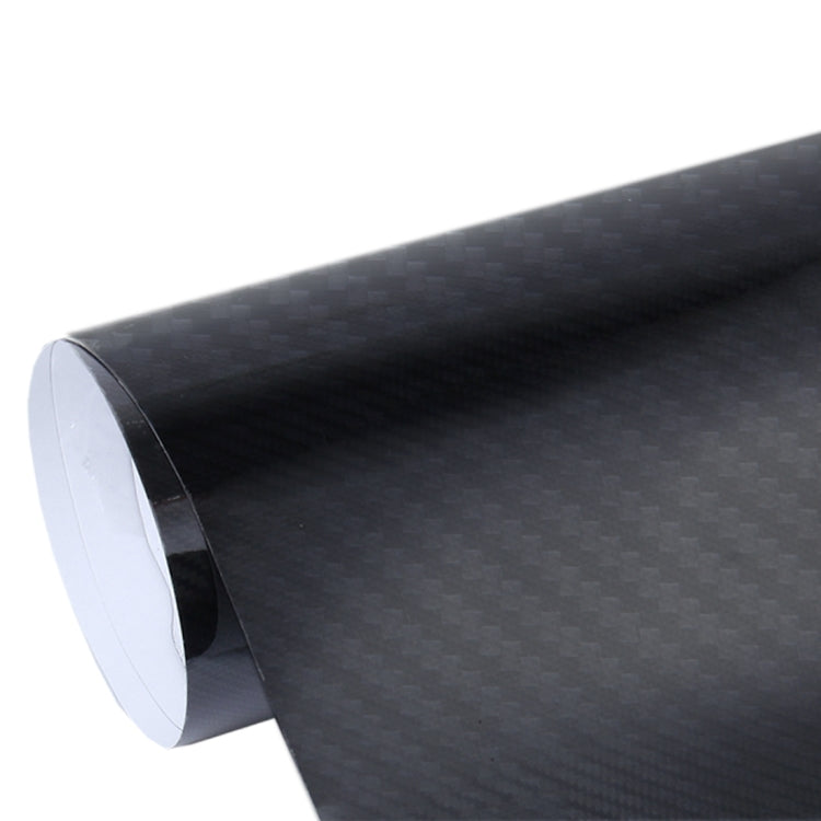 5D High Gloss Carbon Fiber Car Vinyl Wrap Sticker Decal Film Sheet Air Release, Size: 152cm x 50cm(Black) by buy2fix