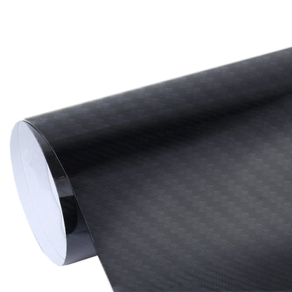 5D High Gloss Carbon Fiber Car Vinyl Wrap Sticker Decal Film Sheet Air Release, Size: 152cm x 50cm(Black) by buy2fix