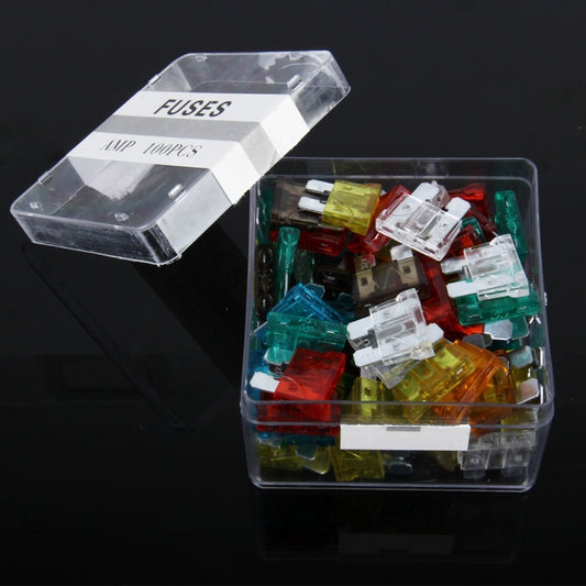 100 PCS 5Amp 7.5Amp 10Amp 15Amp 20Amp 25Amp 30Amp Add-a-circuit Fuse Tap Adapter Blade Fuse Holder(Big Size) by buy2fix