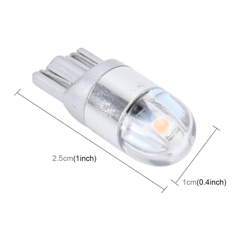 2 PCS T10 2W 2 SMD-3030 LED Car Clearance Lights Lamp, DC 12V (Pink Light) - Clearance Lights by buy2fix | Online Shopping UK | buy2fix