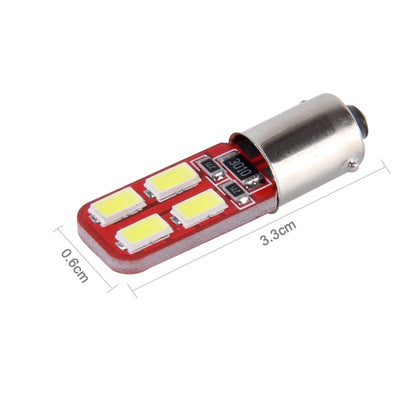10 PCS BA9S 3W 200lm 6000K 8 SMD-5730 LEDs Car Clearance Light Lamp, DC 12V(White Light) - Clearance Lights by buy2fix | Online Shopping UK | buy2fix