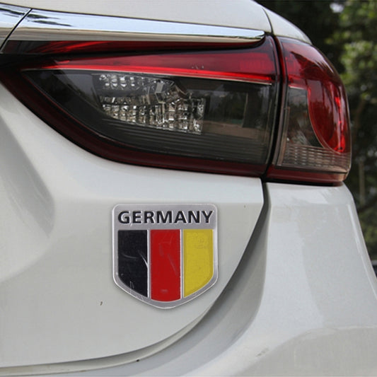Germany Flag Style Metal Car Sticker by buy2fix