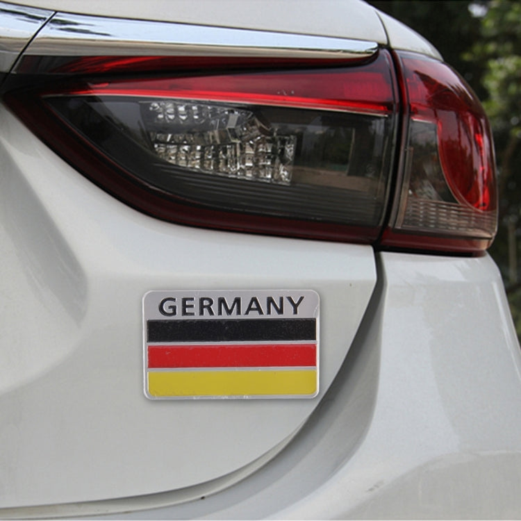 Germany Flag Style Metal Car Sticker by buy2fix