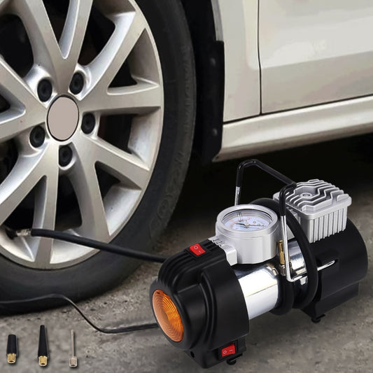 Portable 4X4 Heavy Duty Air Compressor 12V 150PSI 35LPM Pump Tire Inflatable Pump Car Tool with Working Light for Outdoor Emergency - Inflatable Pump by buy2fix | Online Shopping UK | buy2fix