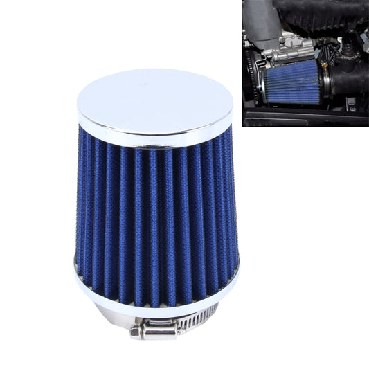 HKS 5cm Universal Mushroom Head Style Air Filter for Car(Blue) - Air Intake System by buy2fix | Online Shopping UK | buy2fix
