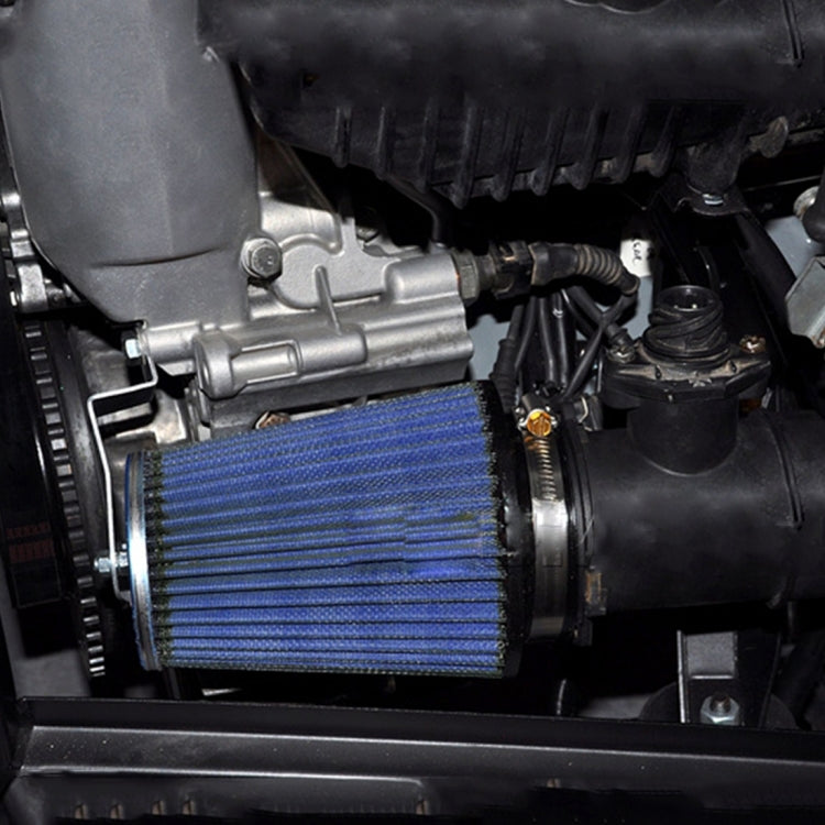 HKS 5cm Universal Mushroom Head Style Air Filter for Car(Blue) - Air Intake System by buy2fix | Online Shopping UK | buy2fix