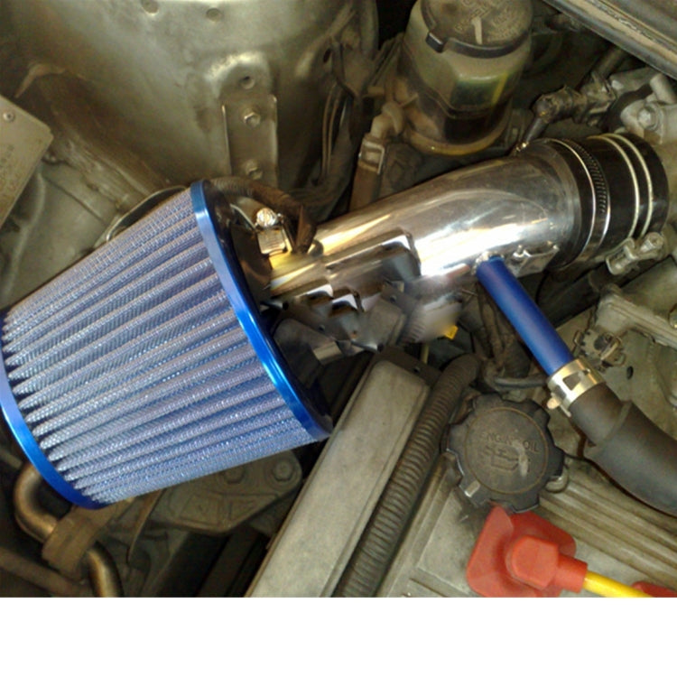 HKS 5cm Universal Mushroom Head Style Air Filter for Car(Blue) - Air Intake System by buy2fix | Online Shopping UK | buy2fix