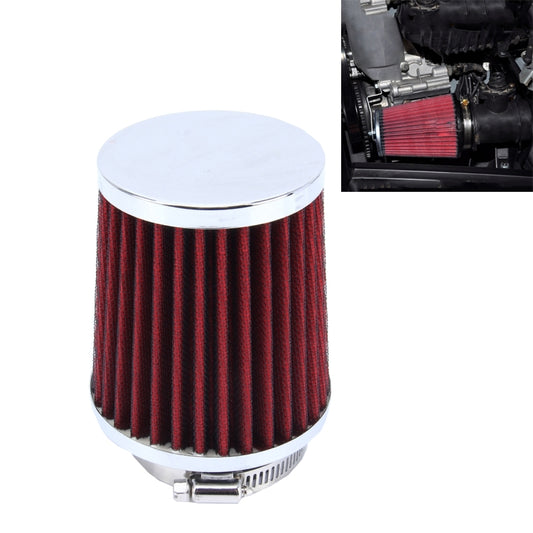 HKS 5cm Universal Mushroom Head Style Air Filter for Car(Red) - Air Intake System by buy2fix | Online Shopping UK | buy2fix