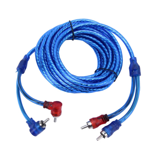 YH-128 1200W Car Amplifier Audio Power Cable Subwoofer Wiring Installation Kit with High Performance RCA Interconnect - DIY Cables by buy2fix | Online Shopping UK | buy2fix