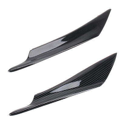 4 PCS Car-Styling Flank Decorative Sticker(Black Carbon Fiber) - Decorative Sticker by buy2fix | Online Shopping UK | buy2fix