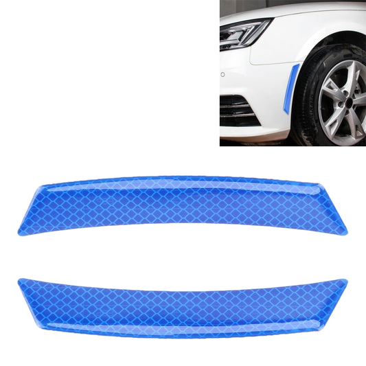 2 PCS Car-Styling Wheel Eyebrow Decorative Sticker Decorative Strip (Blue) by buy2fix