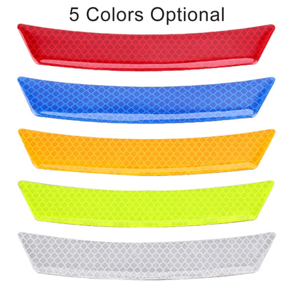 2 PCS Car-Styling Wheel Eyebrow Decorative Sticker Decorative Strip (Blue) by buy2fix