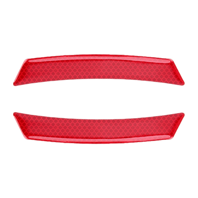 2 PCS Car-Styling Wheel Eyebrow Decorative Sticker Decorative Strip (Red) by buy2fix