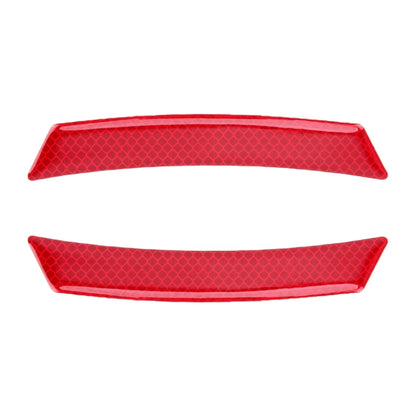 2 PCS Car-Styling Wheel Eyebrow Decorative Sticker Decorative Strip (Red) by buy2fix