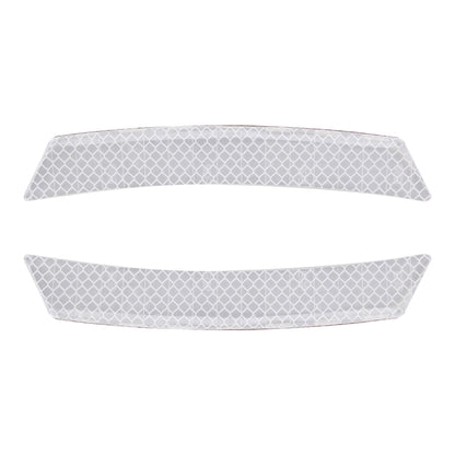 2 PCS Car-Styling Wheel Eyebrow Decorative Sticker Decorative Strip (White) by buy2fix