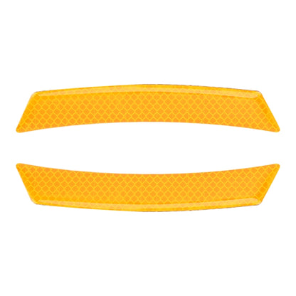 2 PCS Car-Styling Wheel Eyebrow Decorative Sticker Decorative Strip (Yellow) by buy2fix