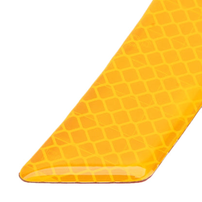 2 PCS Car-Styling Wheel Eyebrow Decorative Sticker Decorative Strip (Yellow) by buy2fix